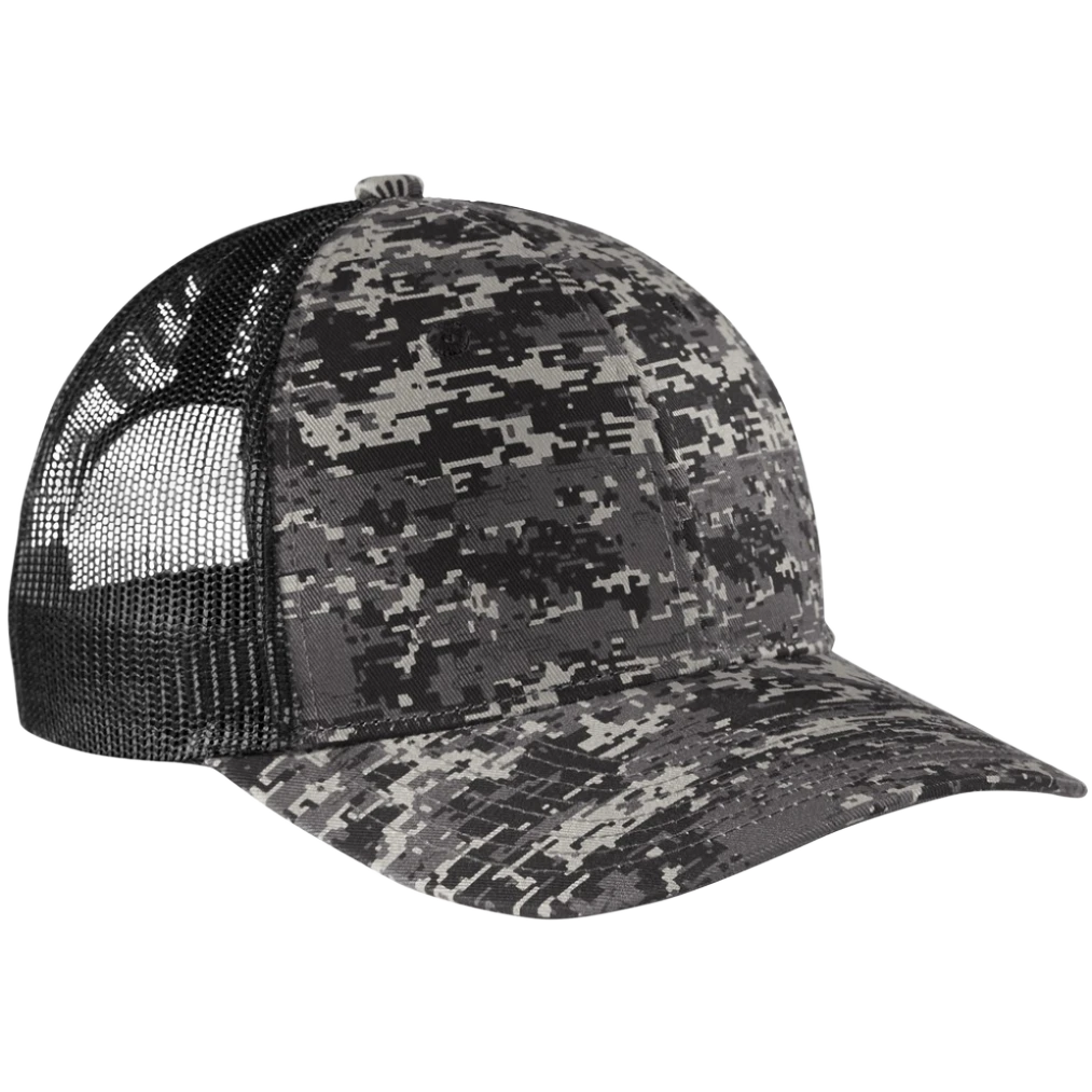 Digi Camo Snapback Trucker Cap