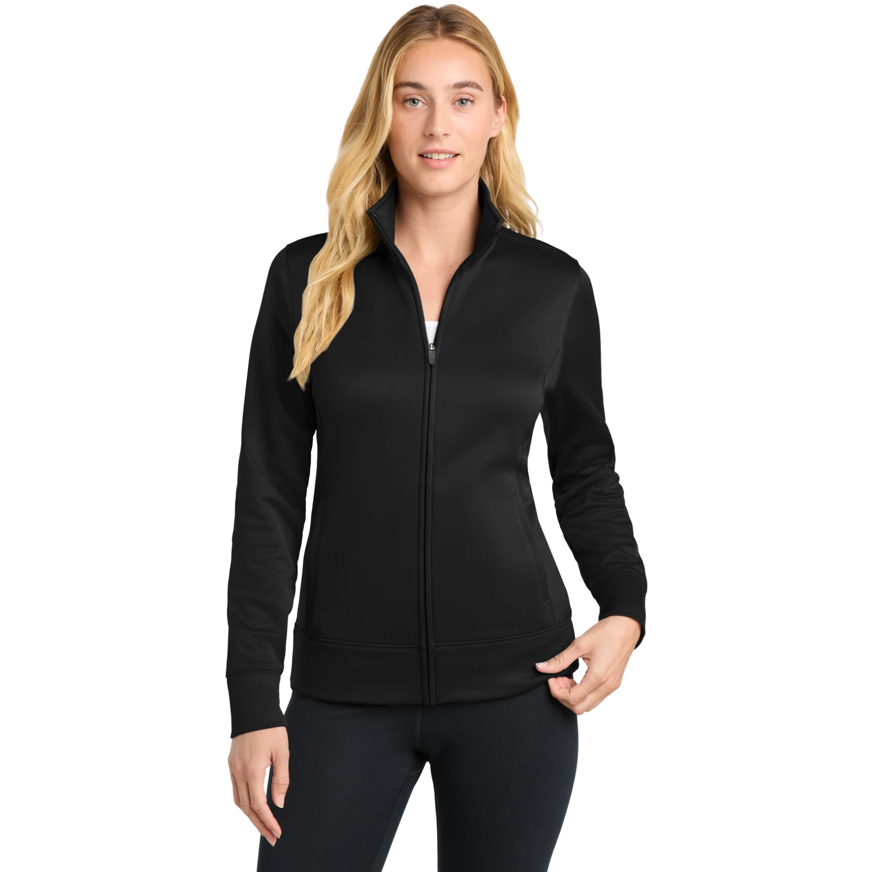Women's Sport-Wick Fleece Full-Zip Jacket.