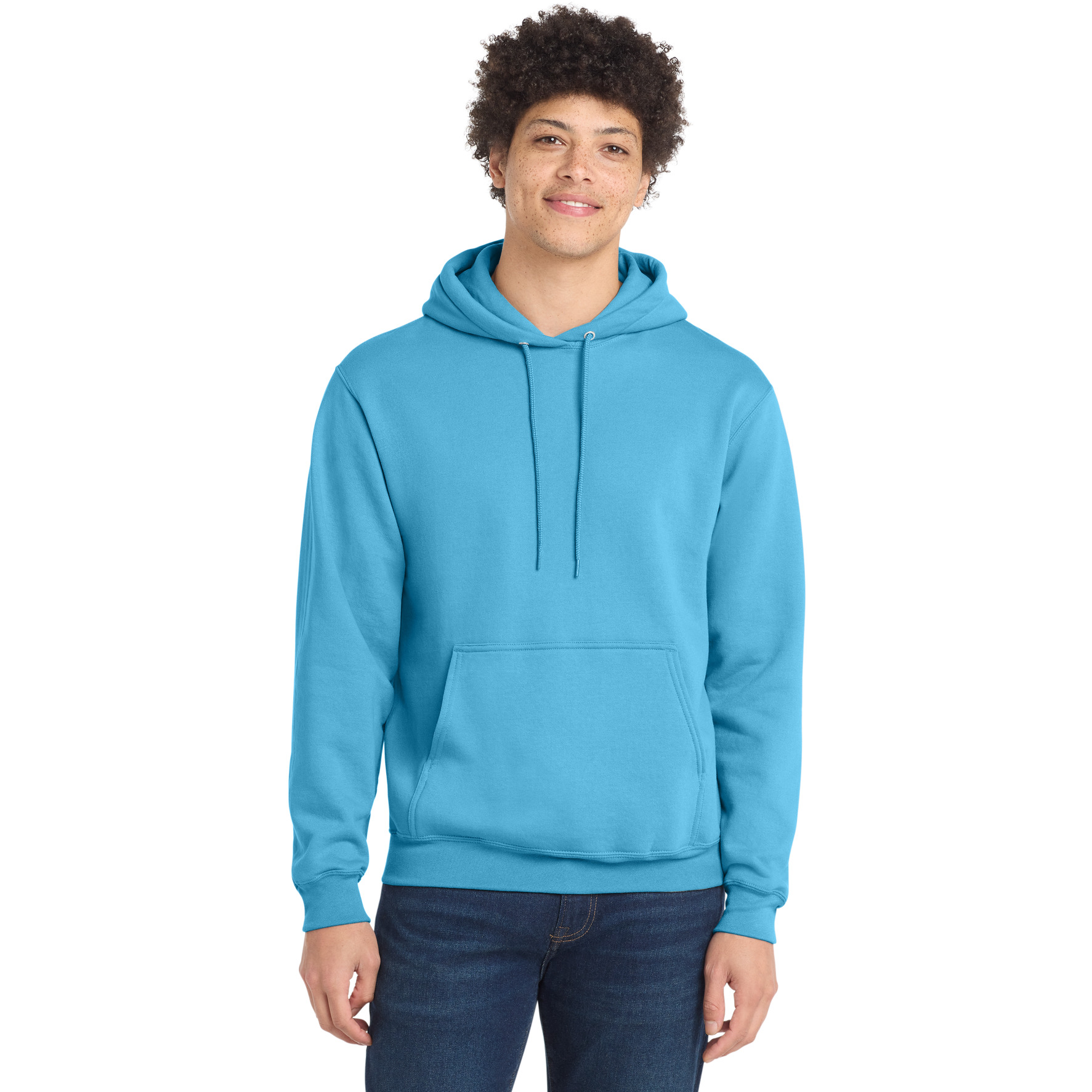Core Fleece Pullover Hooded Sweatshirt.